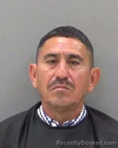 Mugshot of Roberto Aguirre booked in Tom Green County, Texas on August 9, 2026