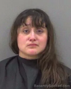 Mugshot of Priscilla Rodarte booked in Tom Green County, Texas on August 9, 2026