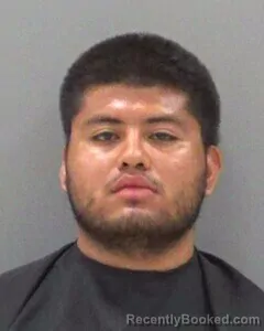 Mugshot of Vicente Fuentes booked in Tom Green County, Texas on August 9, 2026
