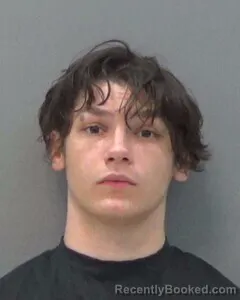 Mugshot of Dylan Bailey booked in Tom Green County, Texas on August 9, 2026