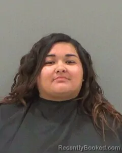 Mugshot of Savhanna Alvarado booked in Tom Green County, Texas on August 10, 2026