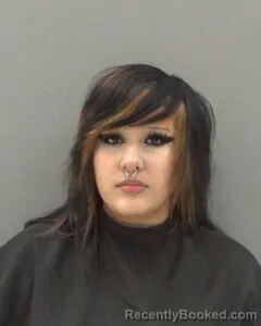 Mugshot of Amya Sanchez booked in Tom Green County, Texas on August 10, 2026