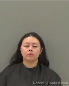 Mugshot of Lexsi Lara booked in Tom Green County, Texas on August 12, 2026