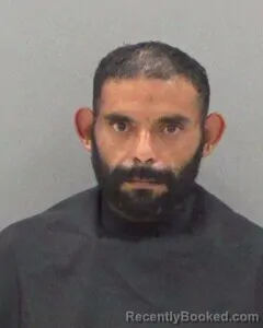 Mugshot of Juan Gaspar booked in Tom Green County, Texas on August 12, 2026