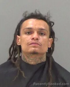 Mugshot of Malachi Rock booked in Tom Green County, Texas on August 12, 2026