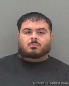 Mugshot of Michael Mendoza booked in Tom Green County, Texas on August 13, 2026