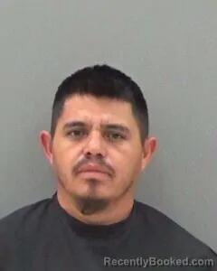 Mugshot of Raymundo Alvarado-Franco booked in Tom Green County, Texas on August 13, 2026