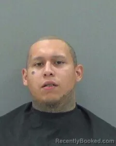 Mugshot of Thomas Garza booked in Tom Green County, Texas on August 13, 2026