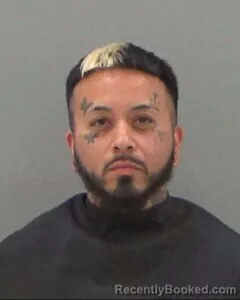 Mugshot of Anjel Flores booked in Tom Green County, Texas on August 14, 2026