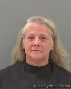 Mugshot of Elizabeth Carey booked in Tom Green County, Texas on August 14, 2026