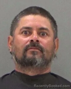 Mugshot of Eliseo Rivas booked in Tom Green County, Texas on August 14, 2026