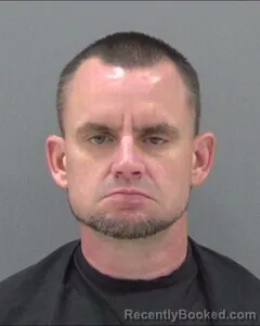 Mugshot of Brandon Hughes booked in Tom Green County, Texas on August 15, 2026