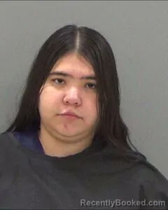 Mugshot of Angela Arias-Galindez booked in Tom Green County, Texas on October 6, 2026