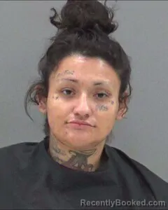 Mugshot of Cheyenne Ponce booked in Tom Green County, Texas on October 10, 2026