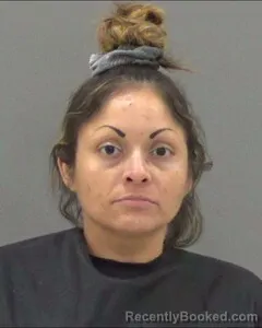 Mugshot of Vanessa Zuniga booked in Tom Green County, Texas on October 26, 2026