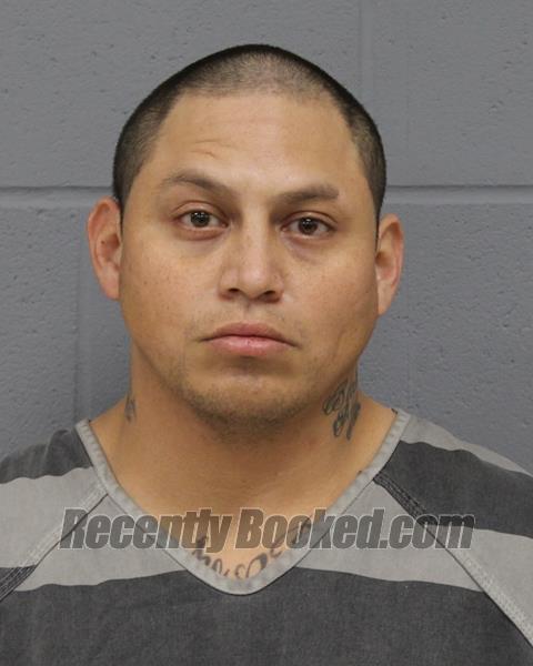 Booking photo from Travis County, Texas