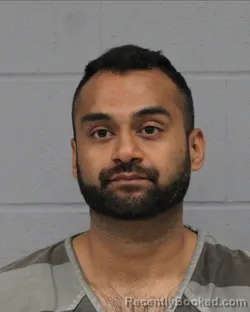 Mugshot of AKASH MYLATORE booked in Travis County, Texas on March 24, 2026