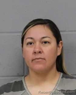 Mugshot of MARIA ESTRADA MARTINEZ booked in Travis County, Texas on March 24, 2026