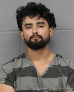 Mugshot of ALEX LOREDO booked in Travis County, Texas on April 24, 2026