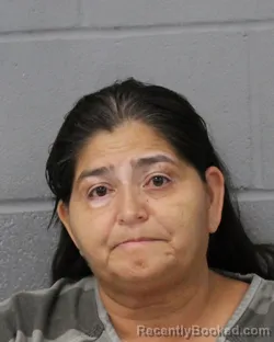 Mugshot of JUANA BENITEZ booked in Travis County, Texas on June 16, 2026
