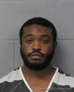 Mugshot of Javonta Redmond booked in Travis County, Texas on July 27, 2026