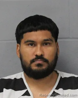 Mugshot of Daniel Jimenez booked in Travis County, Texas on July 27, 2026