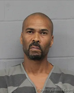 Mugshot of Derrick Bounds booked in Travis County, Texas on July 27, 2026