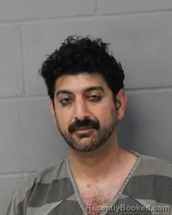Mugshot of Ardalan Salam booked in Travis County, Texas on July 28, 2026