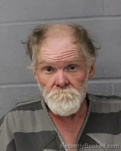Mugshot of Gregory Daugherty booked in Travis County, Texas on July 28, 2026