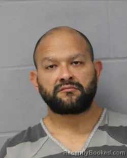 Mugshot of Samuel Rivera booked in Travis County, Texas on July 28, 2026