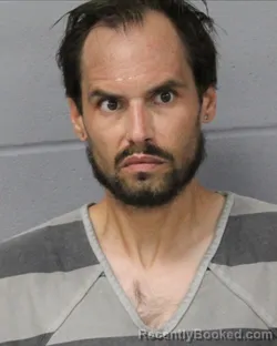Mugshot of Nathaniel Bonczek booked in Travis County, Texas on July 28, 2026