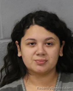 Mugshot of Naomi Morales booked in Travis County, Texas on July 28, 2026