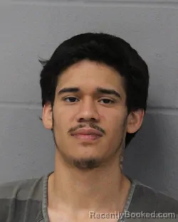 Mugshot of Josue Leiva booked in Travis County, Texas on July 30, 2026