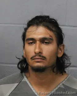 Mugshot of Elijah Zuniga booked in Travis County, Texas on July 30, 2026