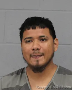 Mugshot of Victor Gutierrez Godinez booked in Travis County, Texas on August 3, 2026
