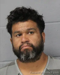 Mugshot of Uriel Loredo booked in Travis County, Texas on August 4, 2026