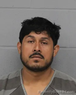 Mugshot of Pedro Ochoa booked in Travis County, Texas on August 4, 2026