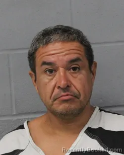 Mugshot of Joe Olvera booked in Travis County, Texas on August 4, 2026