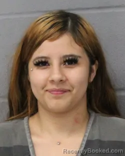 Mugshot of Elizabeth Guerrero booked in Travis County, Texas on August 7, 2026