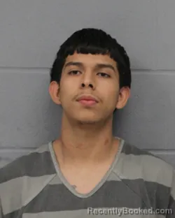 Mugshot of Gilberto Arellano booked in Travis County, Texas on August 10, 2026