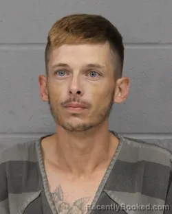Mugshot of Grant Patak booked in Travis County, Texas on August 14, 2026