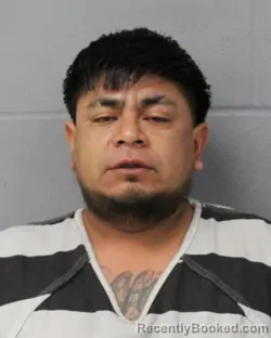Mugshot of Cesar Jimenez Aguilar booked in Travis County, Texas on September 16, 2026