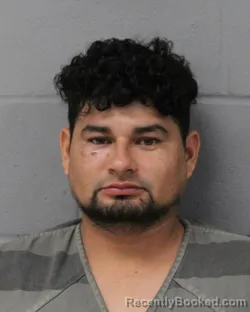 Mugshot of Kleimer Veliz Gonzalez booked in Travis County, Texas on September 17, 2026