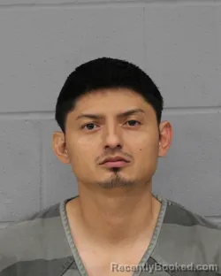 Mugshot of Ariel Mejia-Conteras booked in Travis County, Texas on September 24, 2026