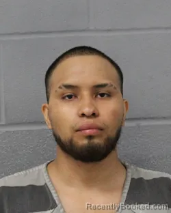 Mugshot of Reynaldo Salazar booked in Travis County, Texas on September 26, 2026