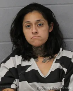 Mugshot of Samantha Camacho booked in Travis County, Texas on October 1, 2026