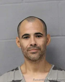 Mugshot of Marc Salas booked in Travis County, Texas on October 2, 2026