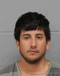 Mugshot of Marco Nieto Rodriguez booked in Travis County, Texas on October 3, 2026
