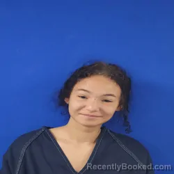 Mugshot of Rashae Areinna Abercrombie booked in Van Zandt County, Texas on August 5, 2026