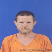 Mugshot of James W Covey booked in Van Zandt County, Texas on August 7, 2026